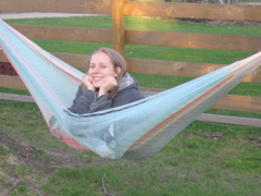 Me in a hammock