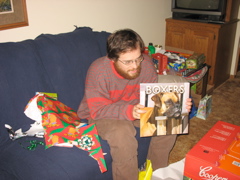 Chris's present from Puck